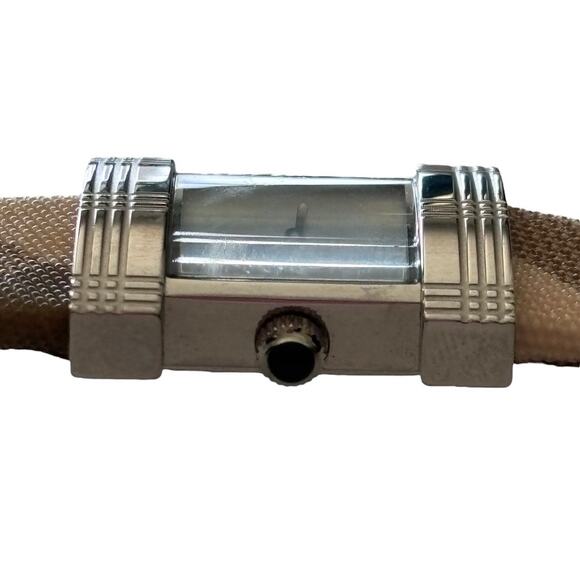 Burberry BU4507 Ladies Watch Classic Nova Check Pattern Band MOP Face New Batt - Picture 4 of 13